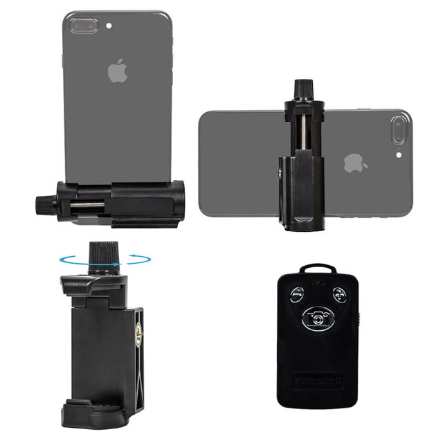 Штатив тринога VCT5208 RM для телефону з bluetooth пультом Штатив тринога VCT5208 RM для телефону з bluetooth пультом