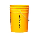 Відро для мийки автомобіля Work Stuff Detailing Bucket  Yellow, фото 3