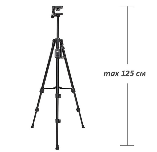 Штатив тринога VCT5208 RM для телефону з bluetooth пультом