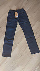 Джинси темно-сині утеплені для хлопчика (ріст 152, 158), фото 2