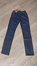 Джинси темно-сині утеплені для хлопчика (ріст 152, 158), фото 3