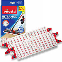 Насадка для швабри Vileda Ultramax плоска 2 ШТ.