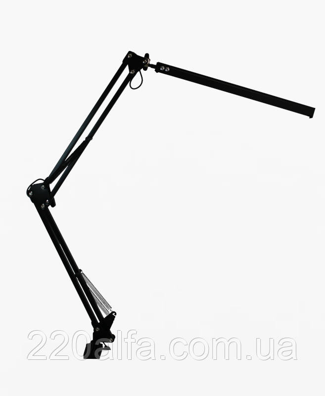 LED світильник на струбцині FocusPro 11Вт, чорний, фото 1