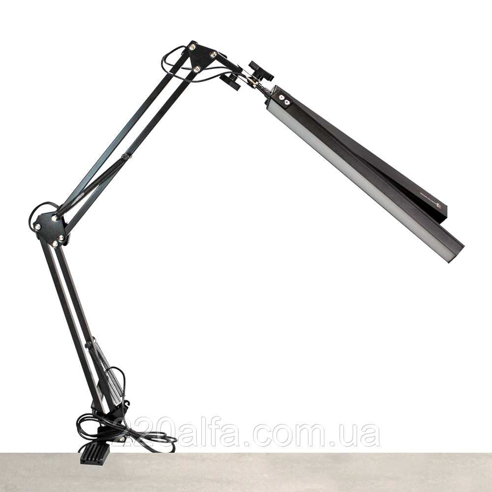 LED світильник на струбцині FocusPro 15 Вт , чорний, фото 1