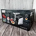 Професійна електрична м'ясорубка Rainberg RB-673A 3800 W електром'ясорубка із соковичавницею, фото 10