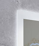 Дзеркало Mixxus FLAT MR04-100x80 з Led Touch, Anti-fog, димером, регулятором яскравості, годинником (MI6927, фото 4