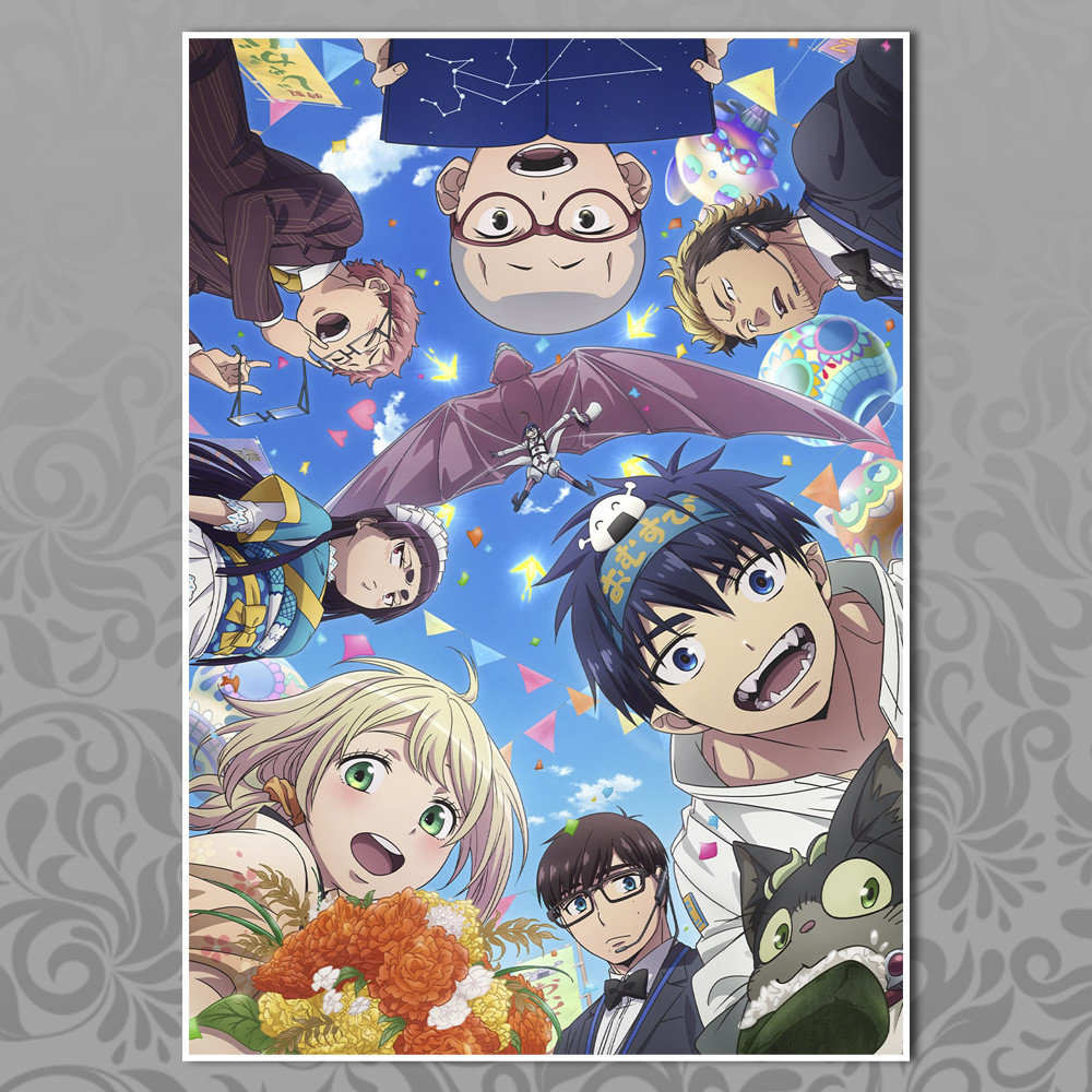 Плакат А4 Аніме Blue Exorcist