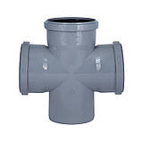 Хрестовина каналізаційна TA Sewage 110 90°, фото 3