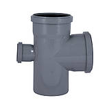 Хрестовина каналізаційна TA Sewage 110х110х110х50, 90°, фото 3