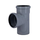 Хрестовина каналізаційна TA Sewage 110х110х110х50, 90° (ліва), фото 4