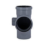 Хрестовина каналізаційна TA Sewage 110х110х110х50, 90° (ліва), фото 5