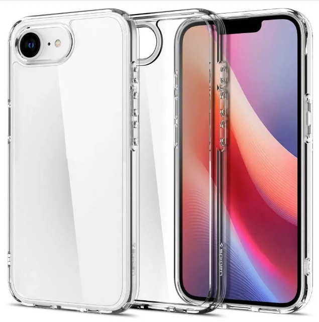 Чохол Spigen для iPhone 16e - Ultra Hybrid, Crystal Clear (ACS09160)