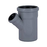 Трійник PPR каналізаційний TA Sewage 110х50х110, 45°, фото 3
