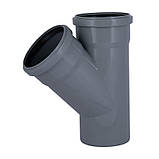 Трійник PPR каналізаційний TA Sewage 110, 45°, фото 3