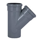 Трійник PPR каналізаційний TA Sewage 110, 45°, фото 4