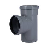 Трійник PPR каналізаційний TA Sewage 110, 90°, фото 3