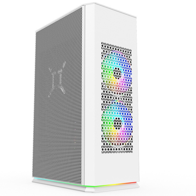 Корпус 1stPlayer UN1-3F2-W-WH White 750W, фото 1