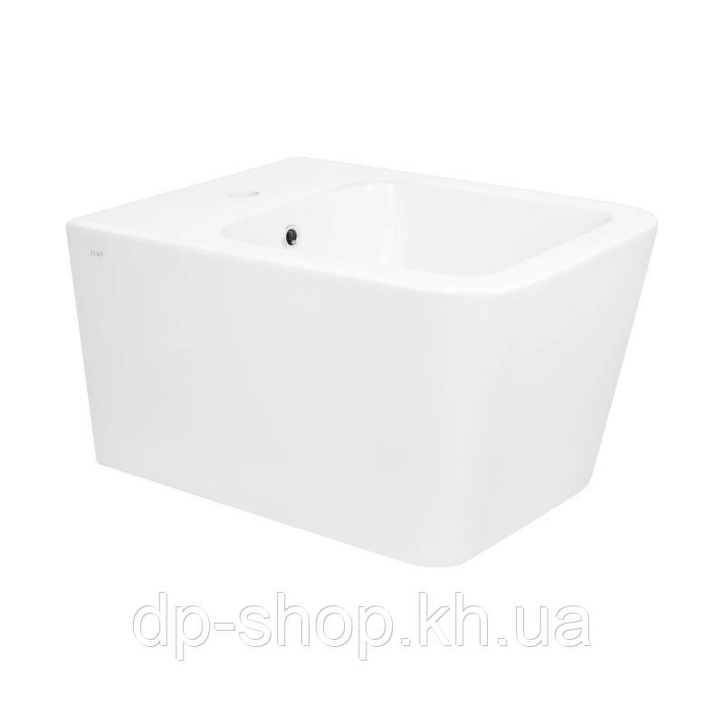 Біде підвісне Qtap Crow 520х360х290 White QT05555370W, фото 1