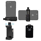 Штатив тринога 125 см VCT 5208 RM для телефону/камери з bluetooth пультом. Штатив-трипод для смартфона/, фото 3