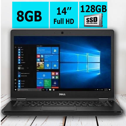 Ноутбук Dell Latitude 5480 I5-6200U 8Gb/128SSD 14", фото 1