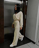 Костюм жіночий спортивний велюровий у кольорах 8413, фото 9