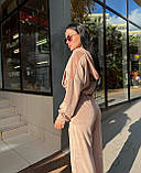 Костюм жіночий спортивний велюровий у кольорах 8413, фото 5