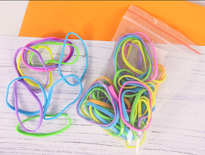 Гумка для грошей 30гр. неон 381081 Leader