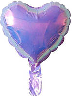 Куля Серце" 10" (25 см), хамелеон бузкова, Китай