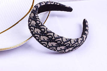 Обруч для волосся широкий обідок на волосся