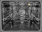 Духова шафа електрична BORGIO OME 307.02 B BLACK GLASS, фото 5