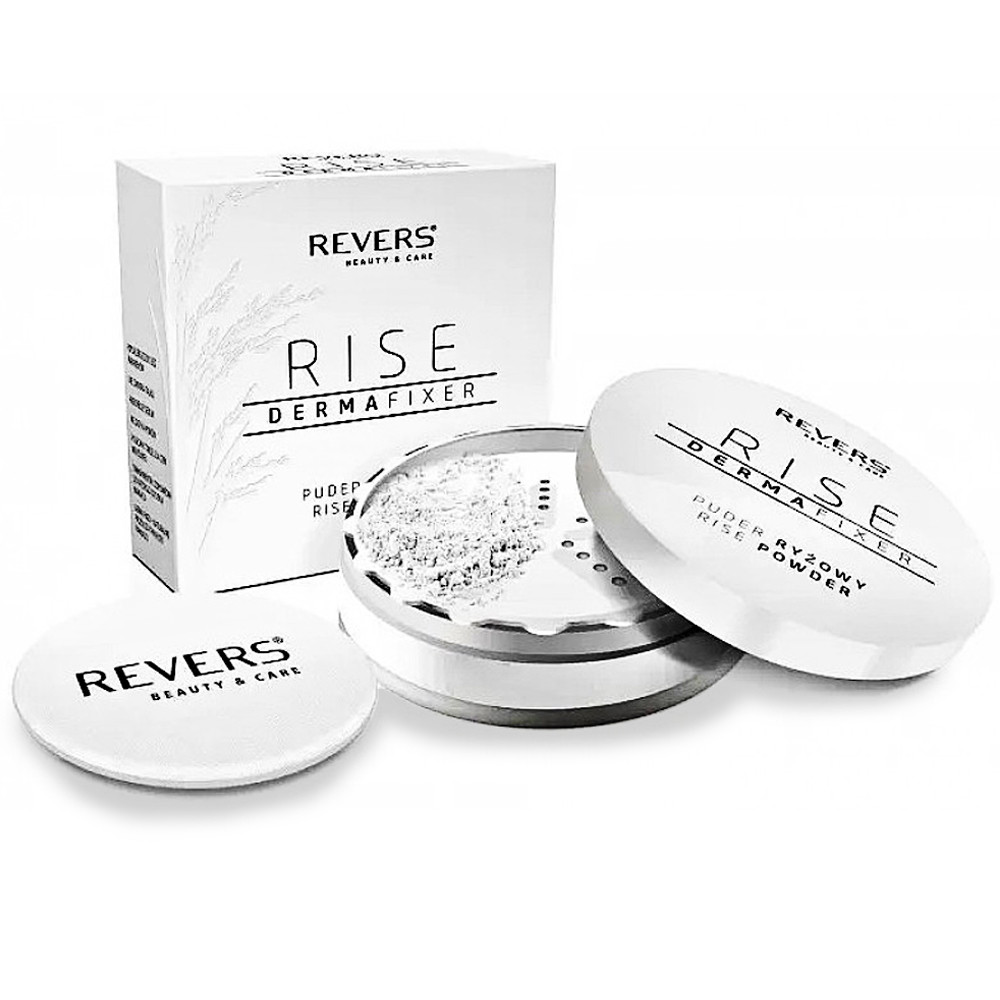 Рисова розсипчаста пудра Revers Rise Derma Fixer Powder 8 г