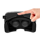 Окуляри віртуальної реальності для телефону VR SHINECON AA085 чорні, фото 3