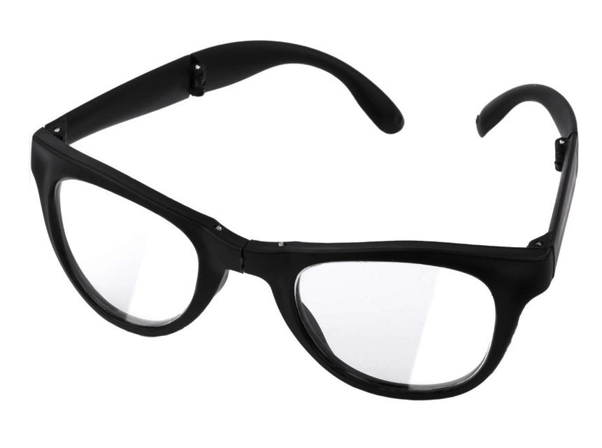 Захисні складані окуляри Трансформер із міцними скляними лінзами, фото 1