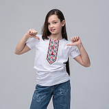 Футболка з вишивкою для дівчинки "Сила роду", фото 2