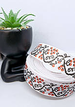 Репсова стрічка з малюнком. 2,5 см. 1 м.