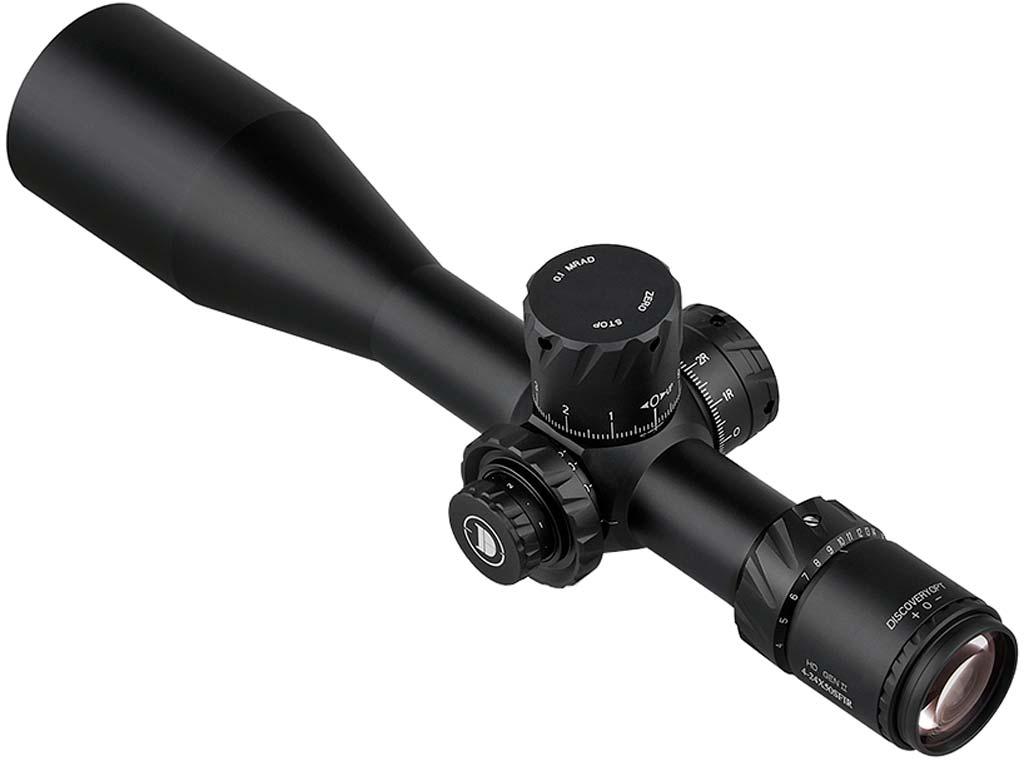 Оптичний приціл DISCOVERY Optics HD-GEN2 4-24X50 SF IR FFP ZEROSTOP 34 мм з підсвічуванням