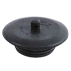 Пробка для сифона у ванну універсальна Краб 50 х 41 мм гума чорна упаковка 5 штук