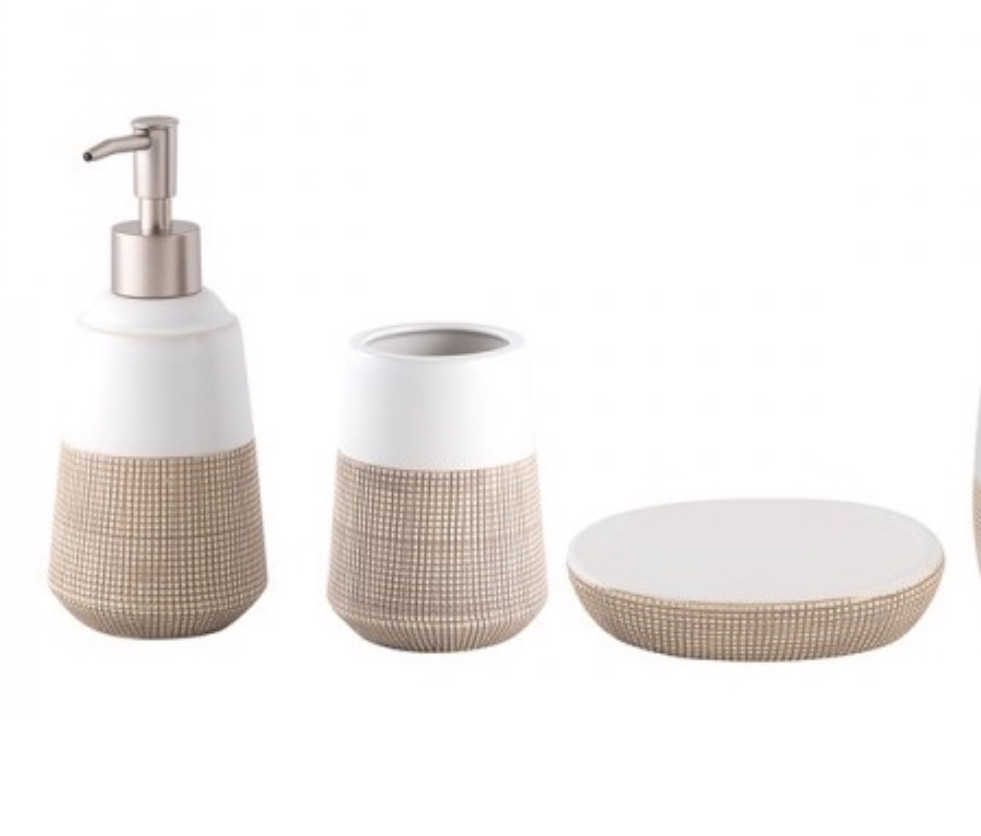 Набір керамічних аксесуарів для ванної., фото 1