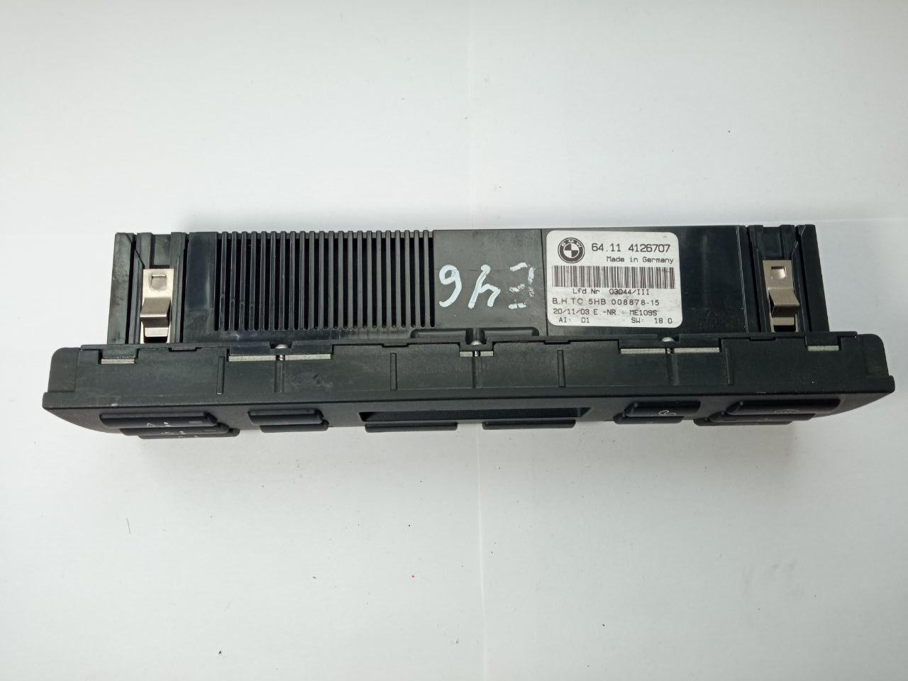 Блок керування кліматом BMW 64.114 126 707 5HB 008 878-15 E-46