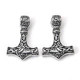 Кулон оберіг - Сокира Вікінгів. Молот Тора - Мьольнір, фото 7