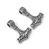 Кулон оберіг - Сокира Вікінгів. Молот Тора - Мьольнір, фото 9