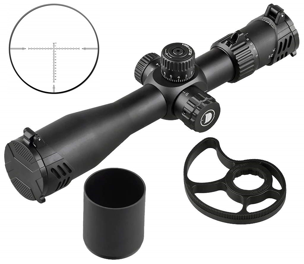 Оптичний приціл DISCOVERY Optics HT 3-12x40 SF FFP (30 мм, підсвічування)