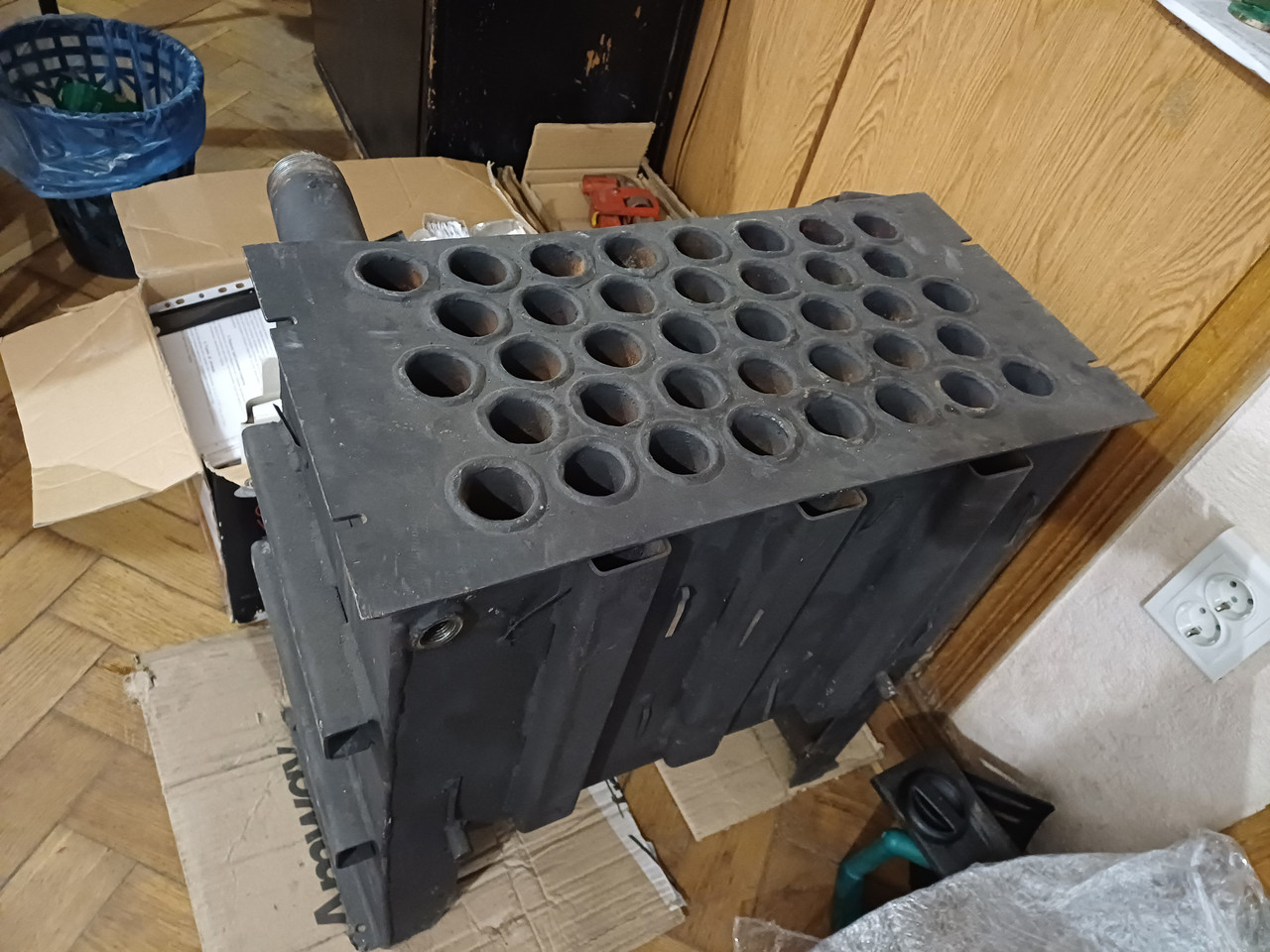 Теплообмінник 30 кВт для газового котла Росс або Маяк, фото 1