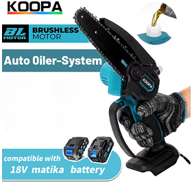 Компактна акумуляторна пила Koopa 6дюймів міні-пила акумуляторна