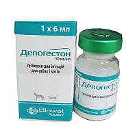 Депогестон DEPOGESTON для регуляції статевих функцій у кішок і собак, 5 мл