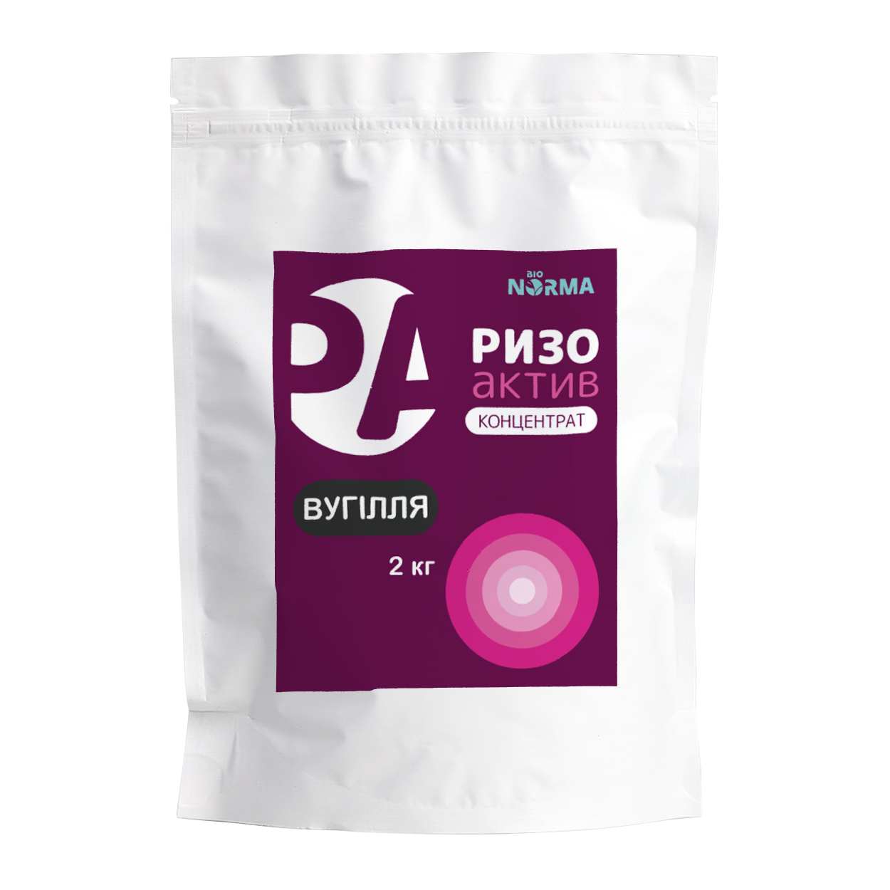 Інокулянт Ризоактив Концентрат Вугілля Bio Norma (Біо Норма) 2 кг, фото 1