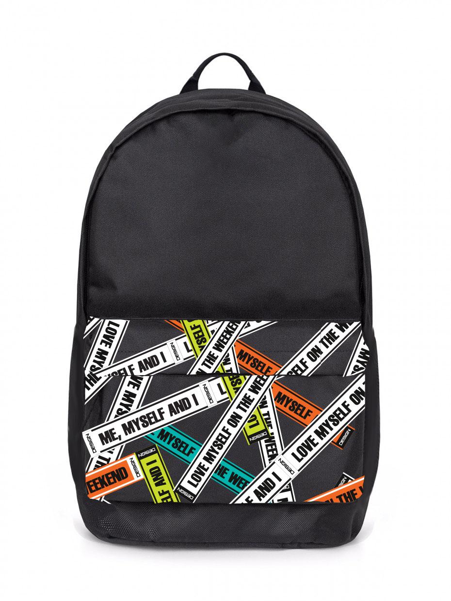 Рюкзак з повнокольоровим карманом міні (мод. 22015) оксф. 002