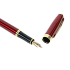 Перьова чорнильна ручка, колір глибокий червоний перо