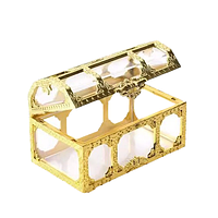 Дитяча скринька для прикрас у стилі піратської скрині 90*60*60мм