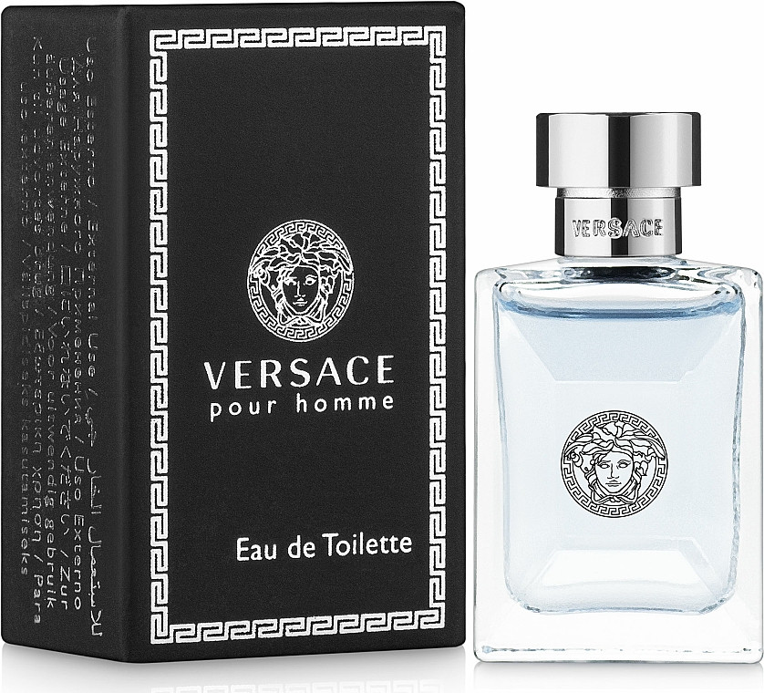 Туалетна вода чоловіча Versace Pour Homme, 5 мл Мініатюра, фото 1